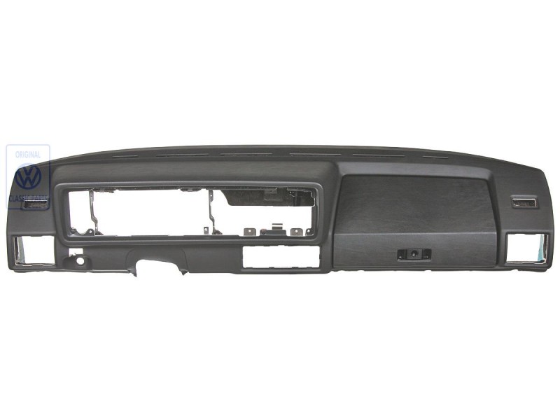 VW Original Tableau De Bord Noir Satine - 155857003B 8BM