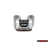 VW Original GTI Volant Plaquette Embleme Logo Aluminium - 5K0419685P UTF