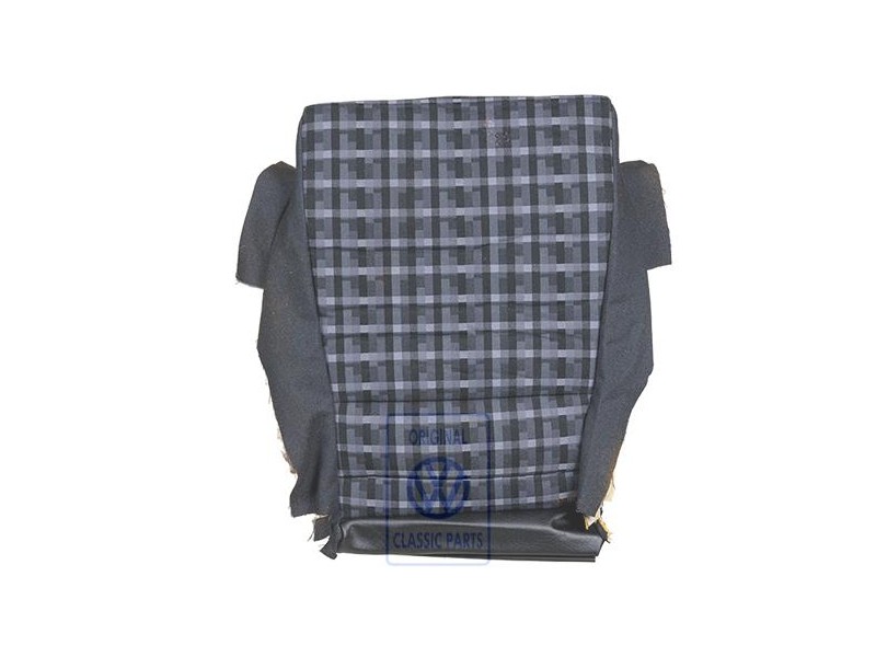 VW Original Garniture De Siege (Tissu) Noir - 155881370A AZK