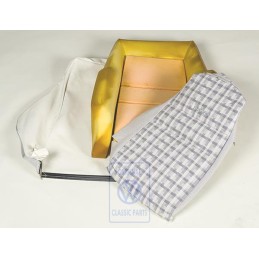VW Original Garniture De Dossier (Tissu) Hermine (Blanc) - 155881770A AZJ