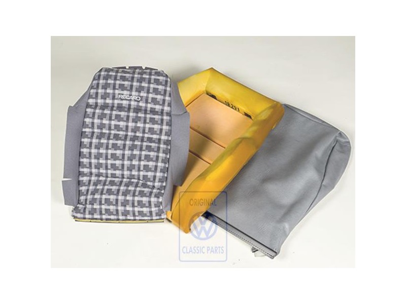 VW Original Garniture De Dossier (Tissu) Gris Pigeon - 155881770A AZM
