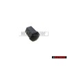 VW Original Capuchon De Boulon De Roue Noir Satine - 867601173 01C