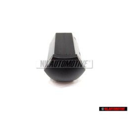 VW Original Capuchon De Boulon De Roue Noir Satine - 867601173 01C