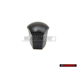 VW Original Capuchon De Boulon De Roue Noir Satine - 867601173 01C