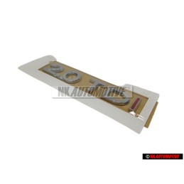 VW Original 2.0 TDI Arrière Embleme Monogramme Logo - 3C0853675F GQF