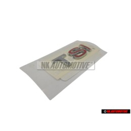 VW Original TSI Arrière Embleme Monogramme Logo Chrome Rouge - 1K5853675J GQF