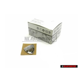 VW Original INDIVIDUAL Côté Embleme Monogramme Logo Chrome - 1K0853688 739