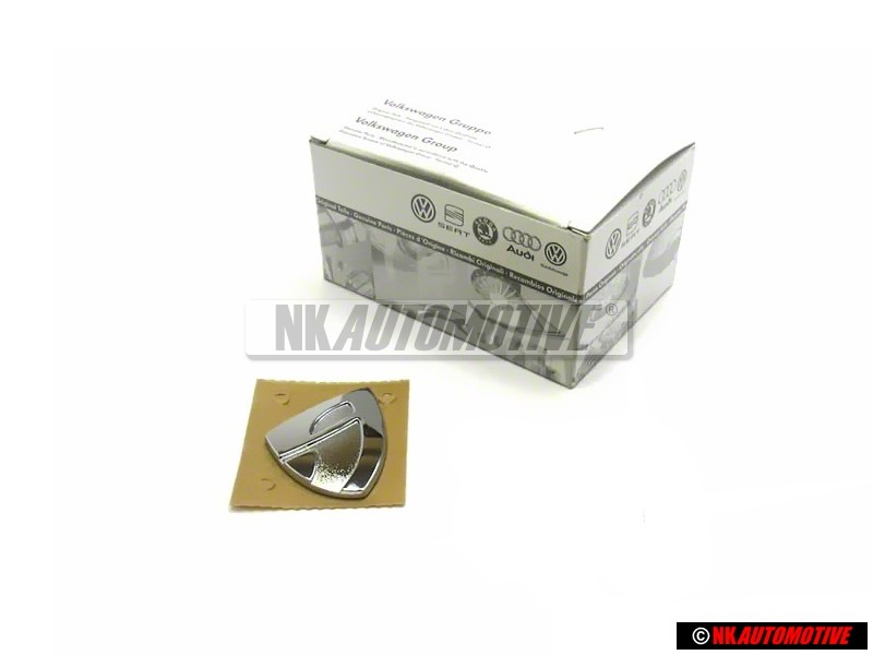 VW Original INDIVIDUAL Côté Embleme Monogramme Logo Chrome - 1K0853688 739
