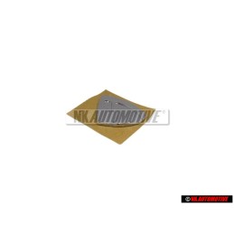 VW Original INDIVIDUAL Côté Embleme Monogramme Logo Chrome - 1K0853688 739