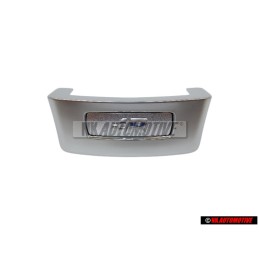 VW Original R32 Volant Plaquette Embleme Aluminium - 1K0419685 3Q7