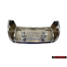 VW Original R32 Volant Plaquette Embleme Aluminium - 1K0419685 3Q7