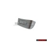 VW Original R32 Volant Plaquette Embleme Aluminium - 1K0419685 3Q7