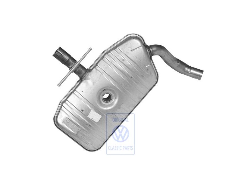 VW Original Silencieux Central - 1H0253409G