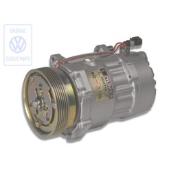 VW Original Compresseur De Climat. Avec Embrayage Electromagnetique - 1H0820803E