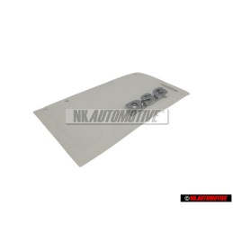 VW Original DSG Arrière Embleme Monogramme Logo Chrome - 1J0853675AL739