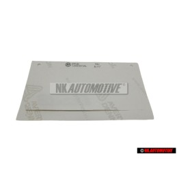 VW Original DSG Arrière Embleme Monogramme Logo Chrome - 1J0853675AL739