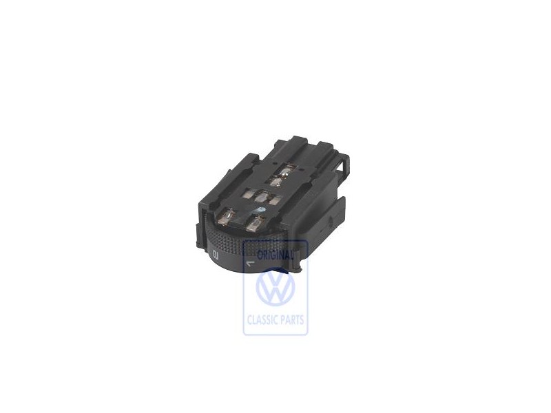 VW Original Interrupteur Pour Reglage De La Portee Des Projecteurs - 1H6941333C