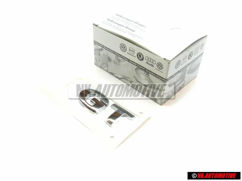 VW Original GT Arrière Embleme Monogramme Logo Chrome - 6Q0853675C 739