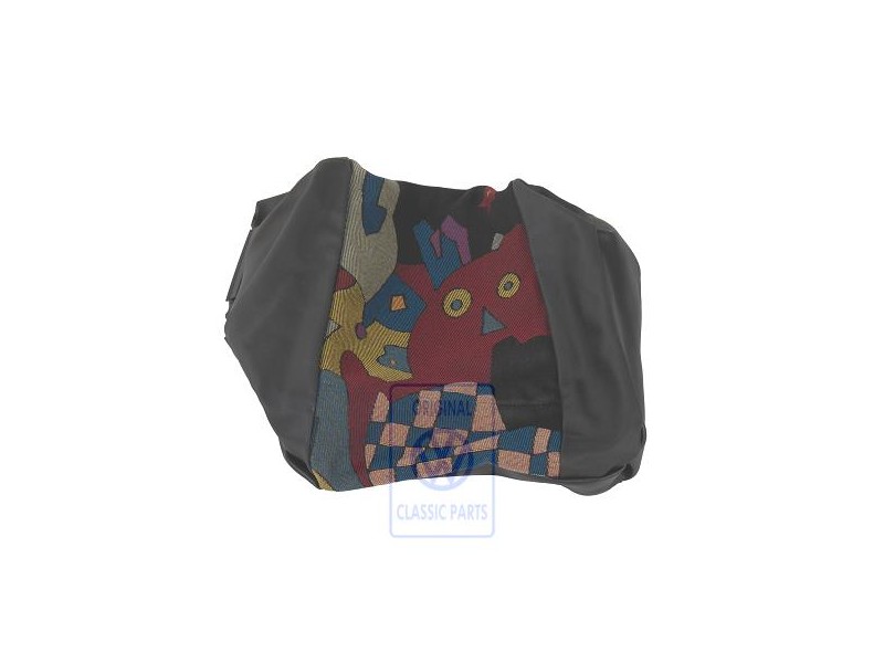 VW Original Garniture Siege (Tissu/Cuir/Similicuir) Noir - 1H0885405DMGLQ