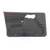 VW Original Garniture De Porte (Tissu) Noir/Rouge - 1H4867011BKENB