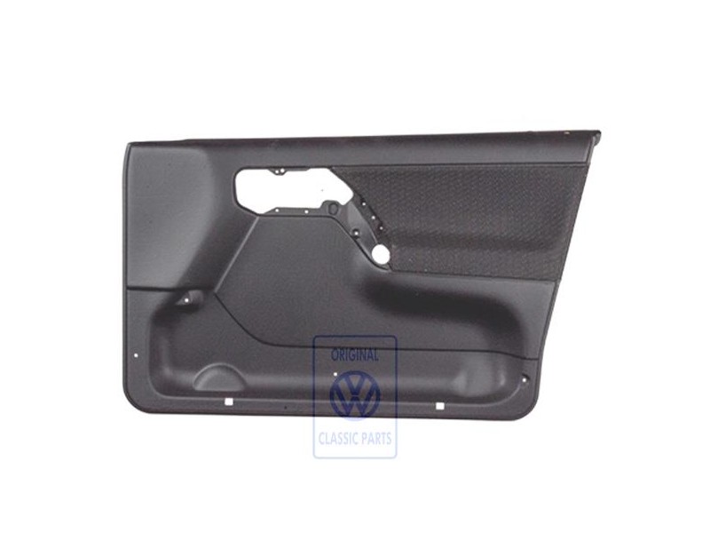 VW Original Garniture De Porte (Tissu) Noir - 1H4867012BHBFY