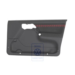 VW Original Garniture De Porte (Tissu) Noir/Rouge - 1H4867012BHENB