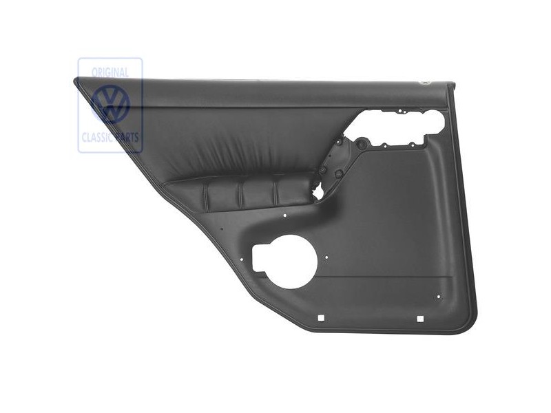 VW Original Garniture De Porte (Cuir/Simili-Cuir) Noir - 1H4867211CKCNN