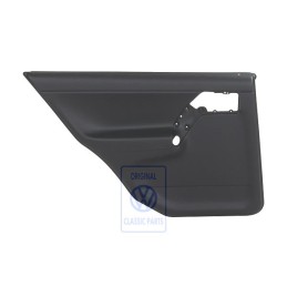 VW Original Revetement Porte (Simili-Cuir) Noir - 1H4867211CSA35
