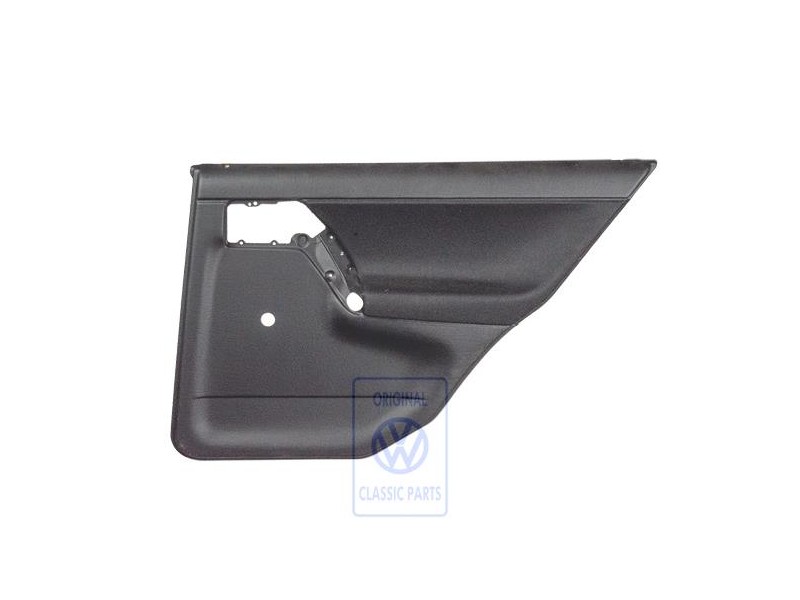 VW Original Garniture De Porte (Tissu) Noir - 1H4867212CPBLM