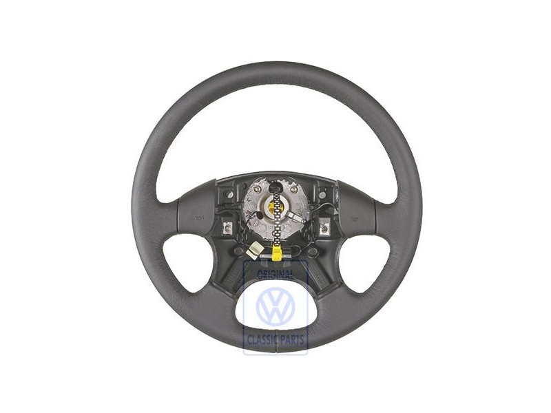 VW Original Volant De Direction (Cuir) Noir - 1H0419091AD1BX