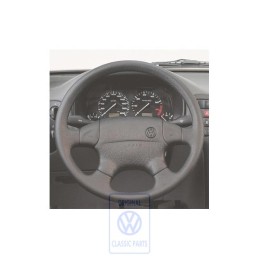 VW Original Volant De Direction Noir Satine - 1H0419091AQ01C