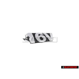 VW Original 16V Avant Embleme Monogramme Logo Chrome - 6X0853679 FDY