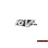 VW Original 16V Avant Embleme Monogramme Logo Chrome - 6X0853679 FDY