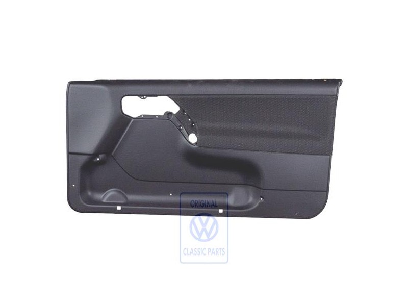 VW Original Garniture De Porte (Tissu) Noir - 1H3867012APBFY