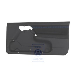 VW Original Garniture De Porte (Tissu) Noir/Bleu - 1H3867012APDYQ