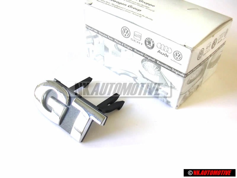 VW Original Gt Avant Embleme Monogramme Logo Chrome - 6X0853679A PWV