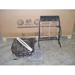 VW Original Siege Complet Avec Dossier Noir Satine - 1H0898023C B41