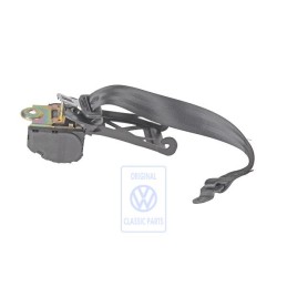 VW Original Ceinture De Securite 3 Points Noir Satine - 1H4857805A B41