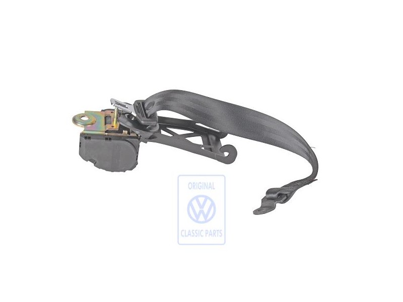 VW Original Ceinture De Securite 3 Points Noir Satine - 1H4857805A B41