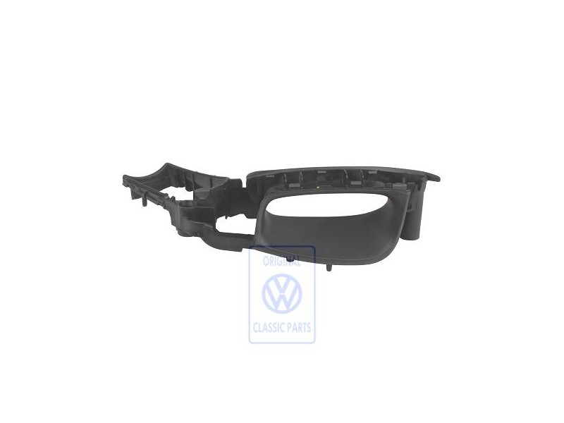VW Original Poignee-Passager Noir Satine - 1H4867179D B41