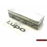 VW Original LUPO Arrière Embleme Monogramme Logo Chrome - 6X0853687 739