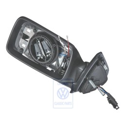 VW Original Coque Retroviseur Exterieur Noir Satine - 1H1857507A 01C