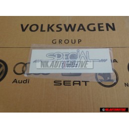 VW Original Inscription Sur Film Argent Diamant - 1H6853431K 9ZD
