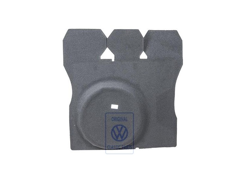 VW Original Garniture Fond De Coffre Noir - 1H6863463B 4AY