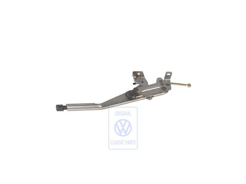 VW Original Levier De Frein A Main Noir Satine - 6N0711303C 01C