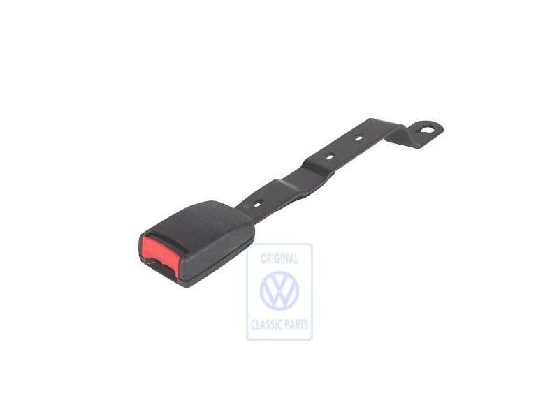 VW Original Boitier De Verrouillage Noir Satin/Rouge Feu - 1H0857755 FCN