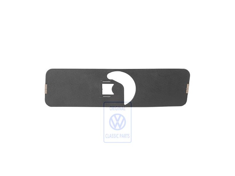 VW Original Bande De Recouvrement Noir Satine - 1H0868311 B41
