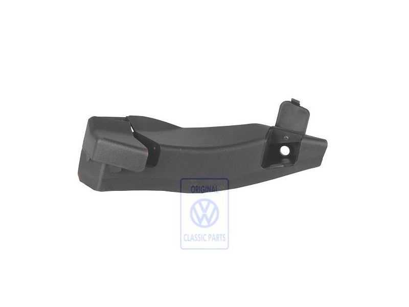 VW Original Repose-Pieds Noir Satine - 1H2864419 B41