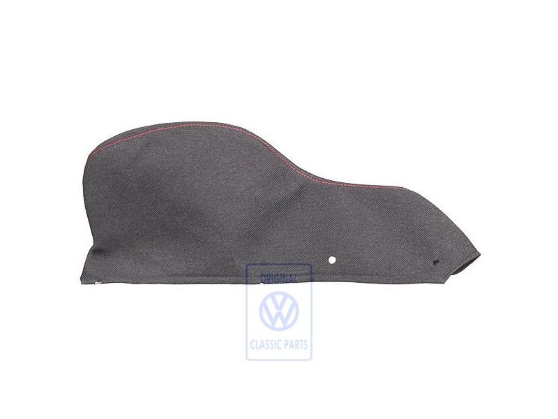 VW Original Garniture De Siege (Tissu) Noir/Rouge - 1H0881401 EQL