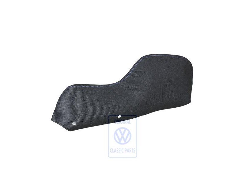 VW Original Garniture De Siege (Tissu) Noir/Bleu - 1H0881402 EQN